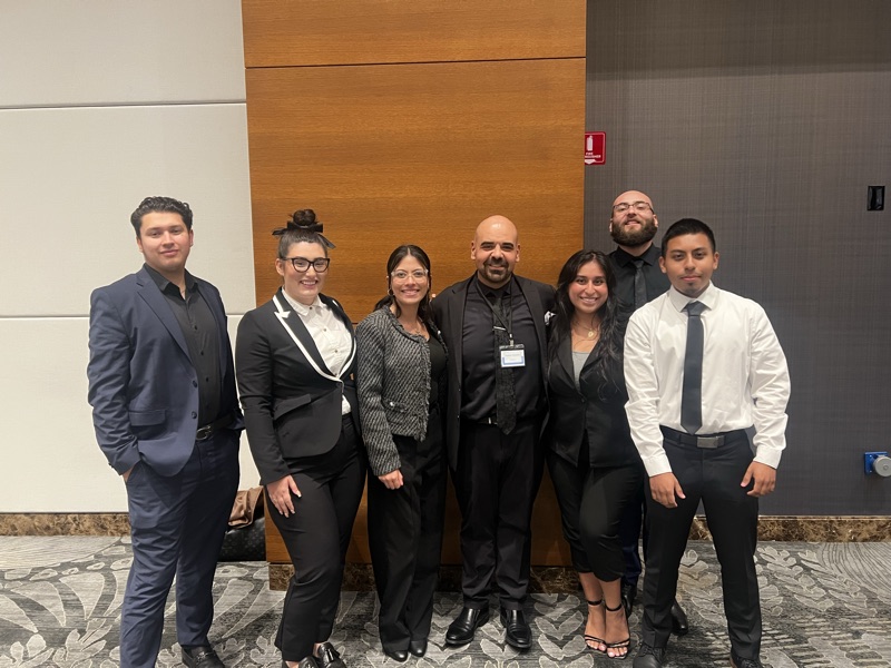 Professional conducting an engaging leadership training session